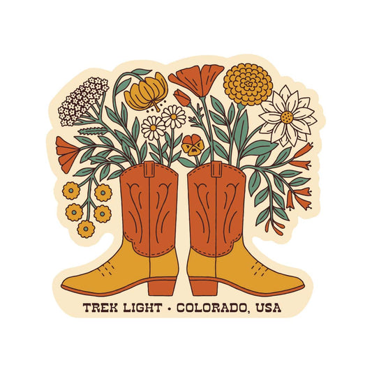 Western Bloom Sticker