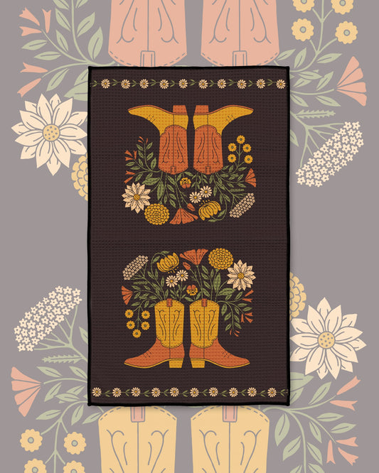 Western Bloom Kitchen & Tea Towel