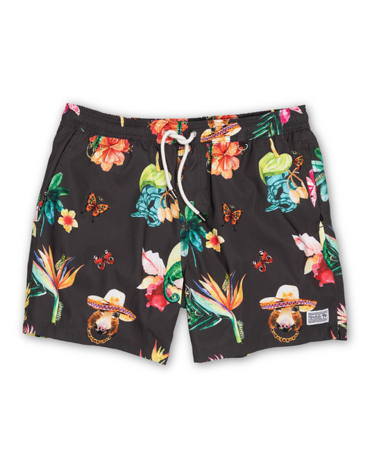 LAND BEFORE FLORAL - STRETCH SWIMSUIT